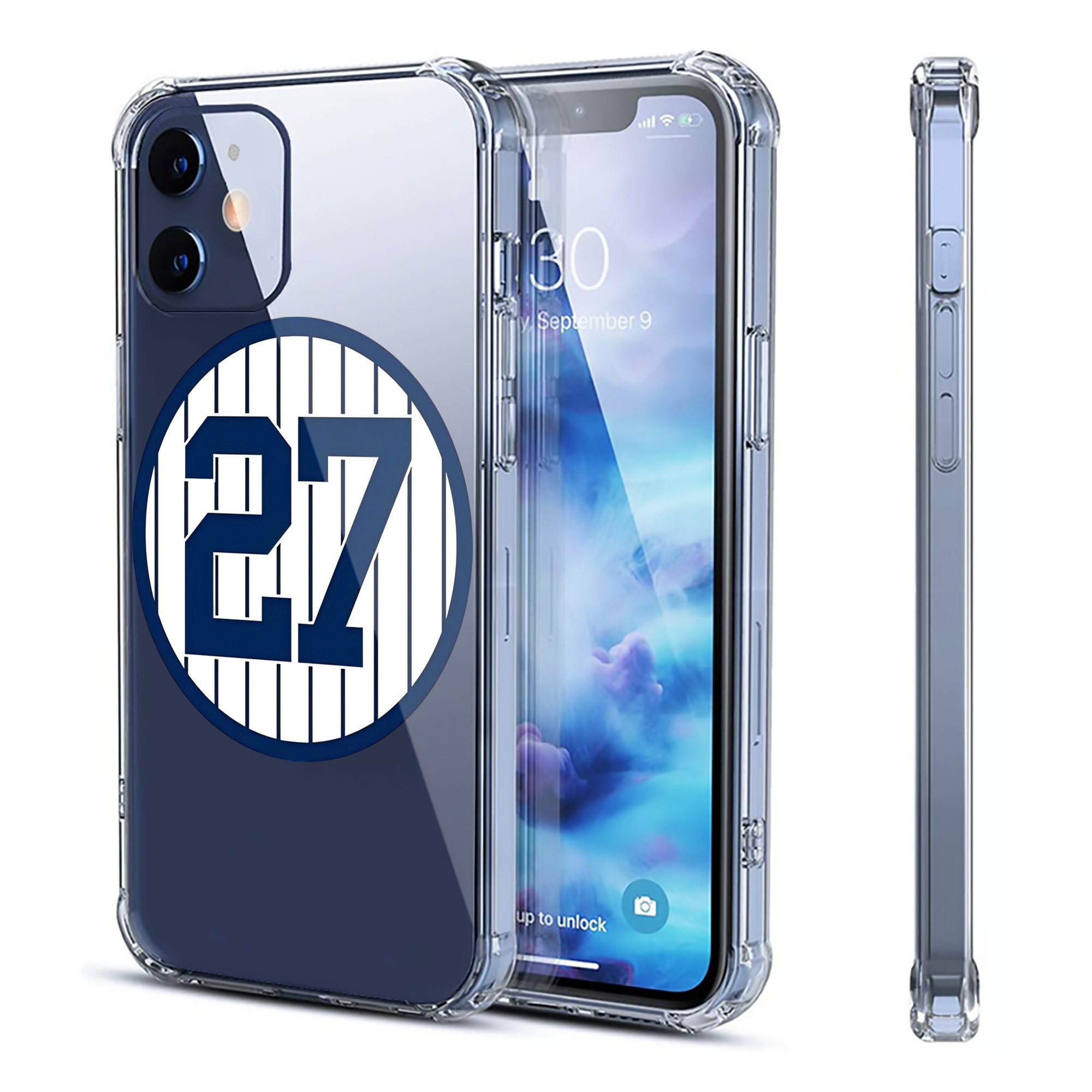Giancarlo Stanton 3 Clear IPhone 12 Case – Soft TPU With UV Print – Enhanced Drop Protection, Precise Fit, Anti-Fingerprint, Customizable Design, Scratch-Resistant, Yellow-Resistant